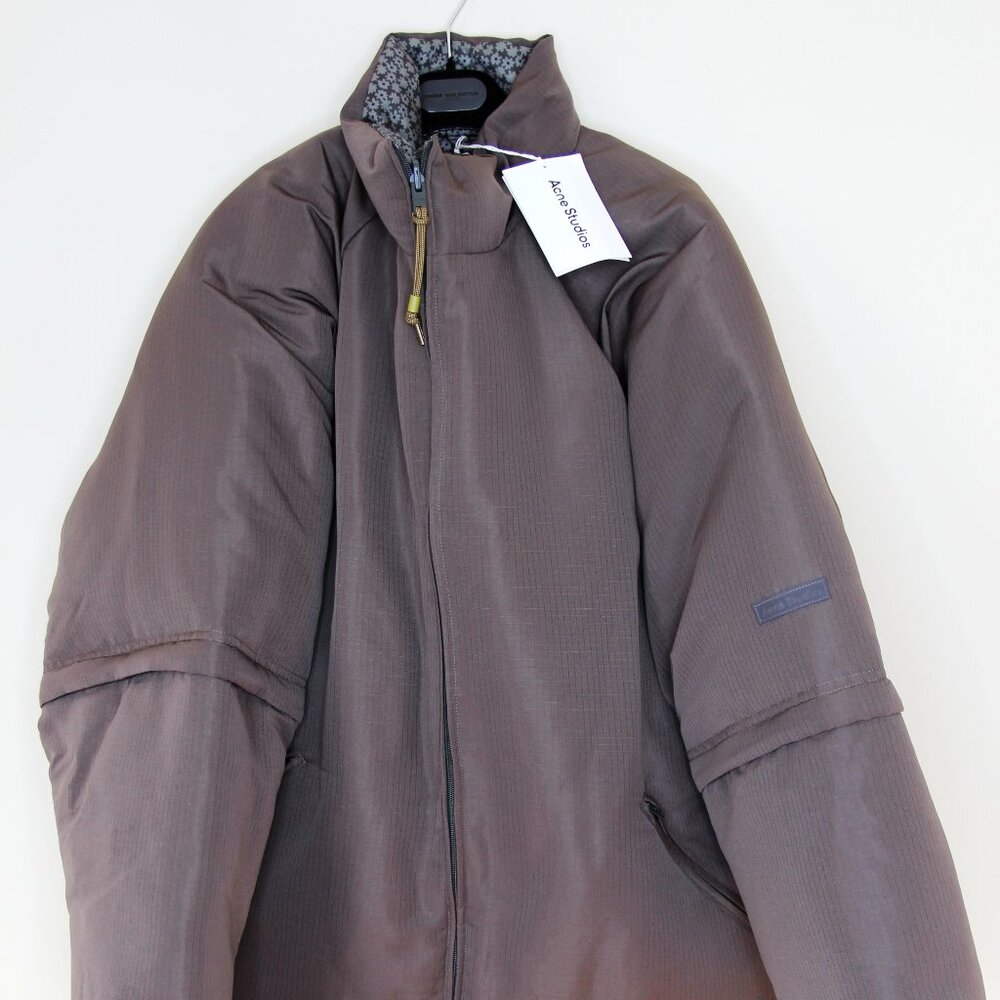BNWT AW23 ACNE STUDIOS REVERSIBLE DETACHABLE DOWN JACKET 52 - Picture 2 of 16
